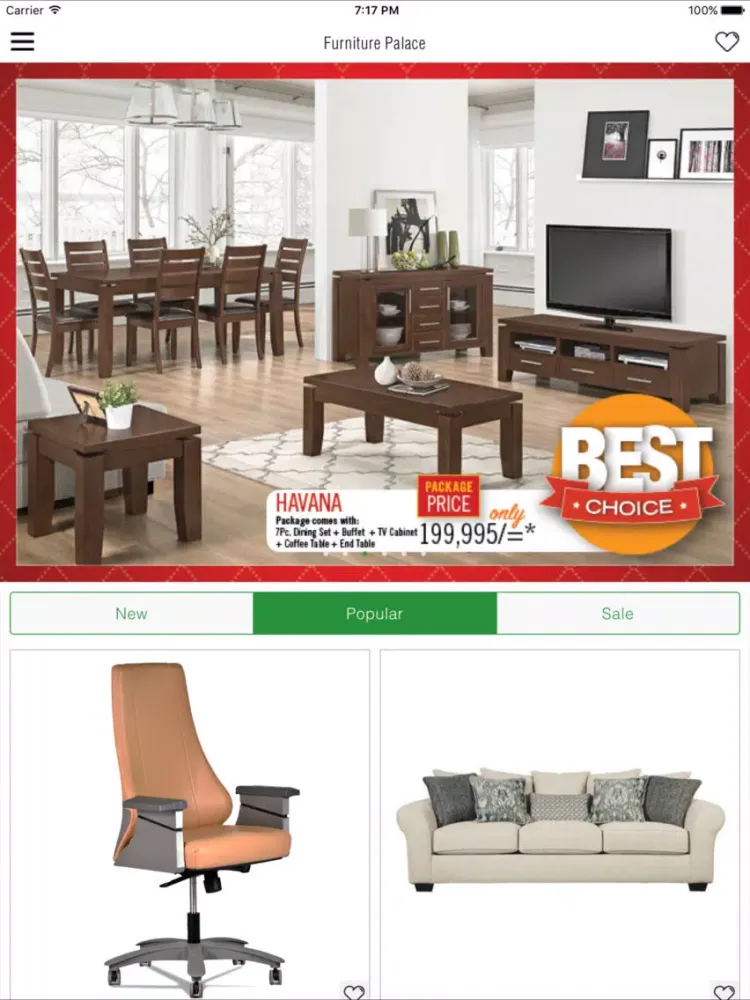 Furniture Palace Int (K) Ltd iPad  Screenshots