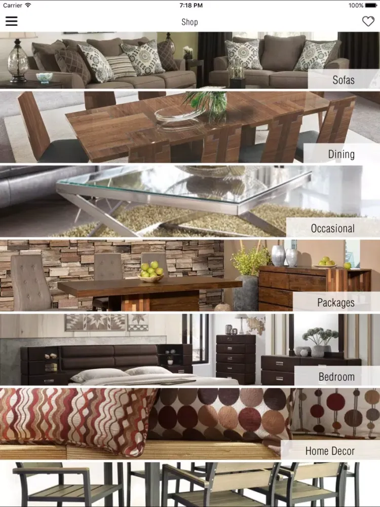 Furniture Palace Int (K) Ltd iPad  Screenshots