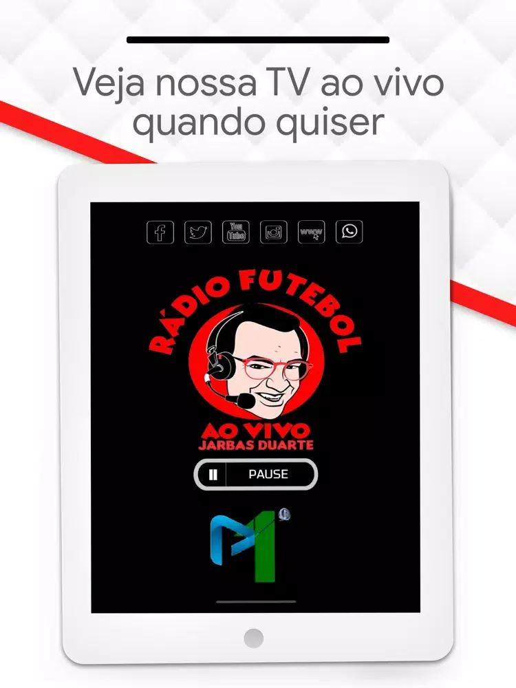 Captures d'écran de Rádio Futebol Ao Vivo iPad 