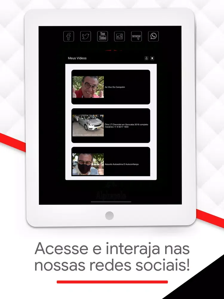 Captures d'écran de Rádio Futebol Ao Vivo iPad 