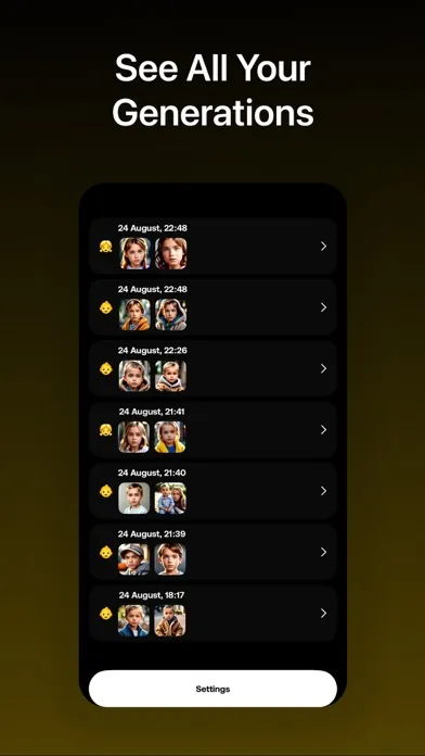 Capturas de tela do Future Baby: AI Baby Generator
