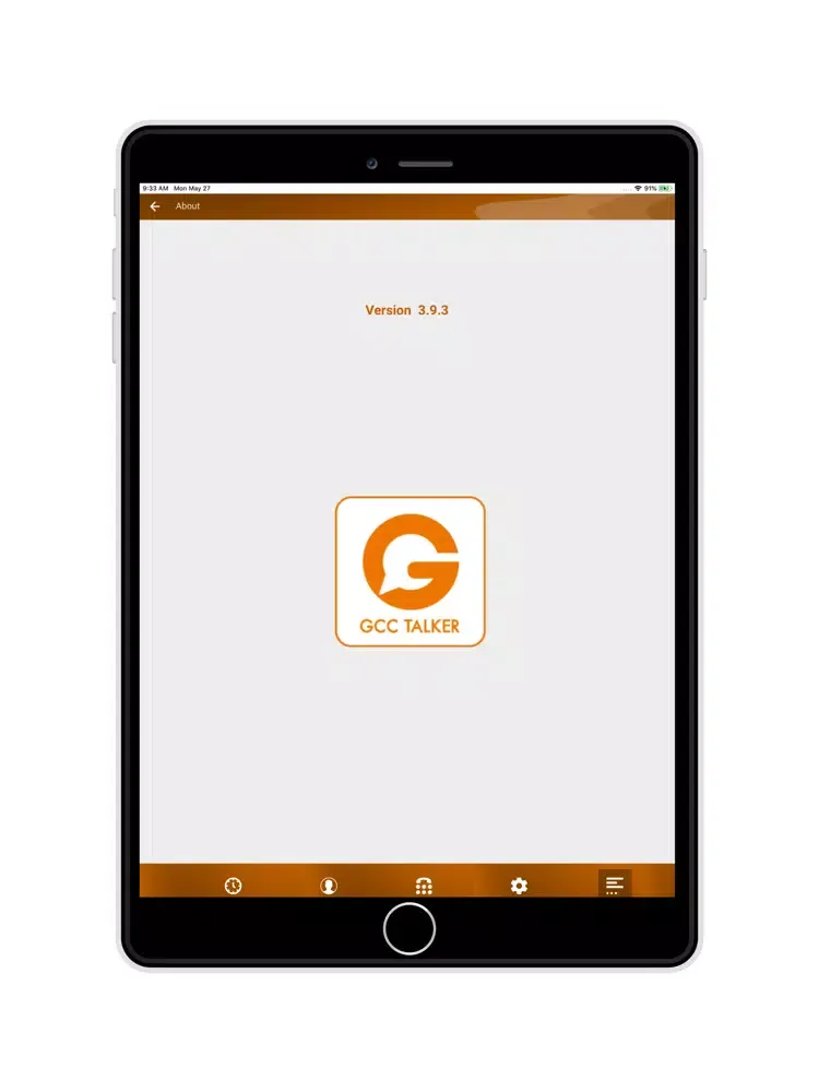 GCC TALKER iPad 应用截图