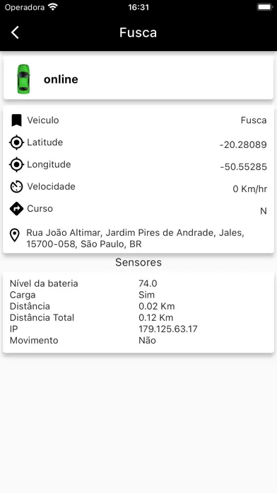 GD-RASTREAMENTO PLUS Screenshots