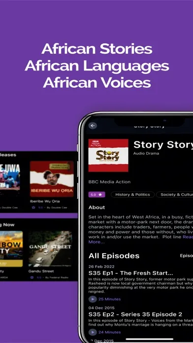 تصاویر Genti Audio: African Stories