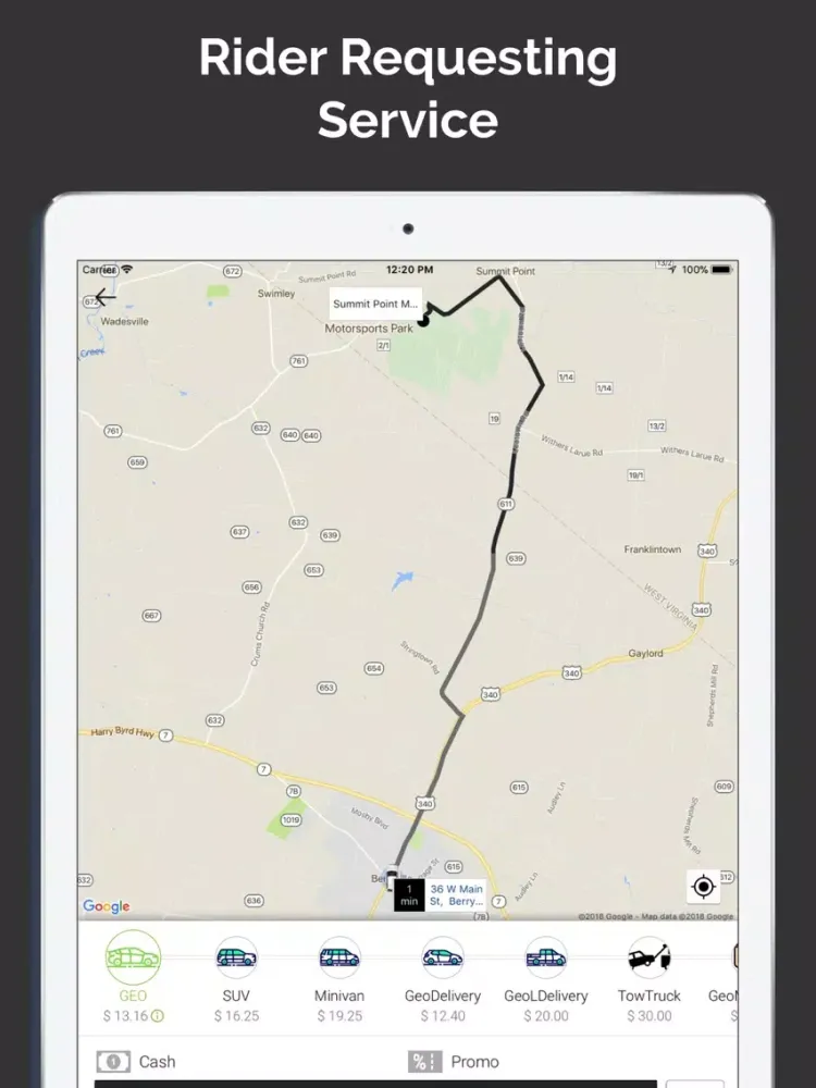 GEO Passenger iPad 應用截圖