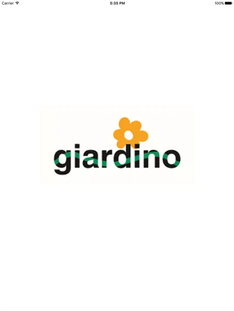 Tangkapan layar Giardino Tool iPad 