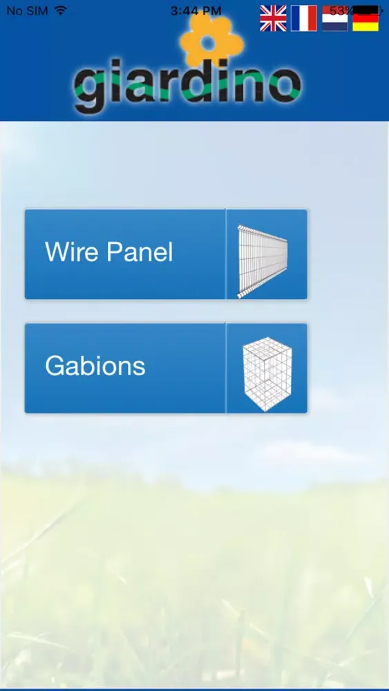 Tangkapan layar Giardino Tool
