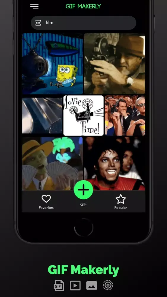 Tangkapan skrin Gif Makerly - Video to GIF