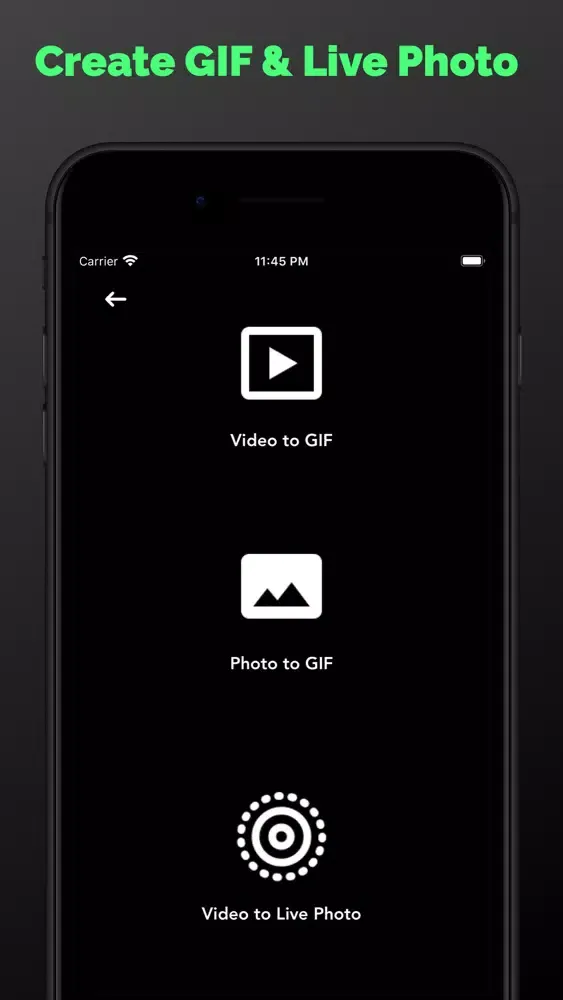 Tangkapan skrin Gif Makerly - Video to GIF