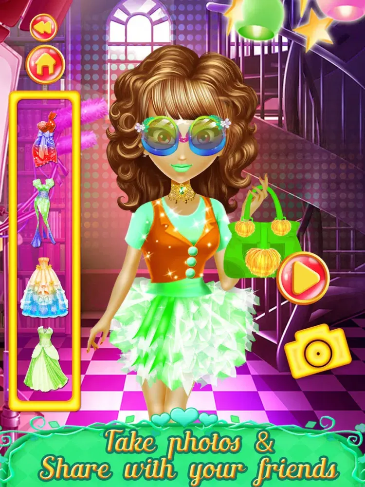 Capturas de pantalla de Fashion Games: Dress up Fashion Games for Girls iPad 