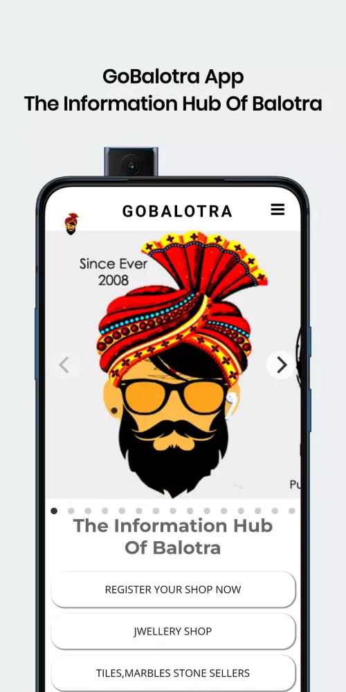 Capturas de pantalla de GoBalotra" Balotra Information