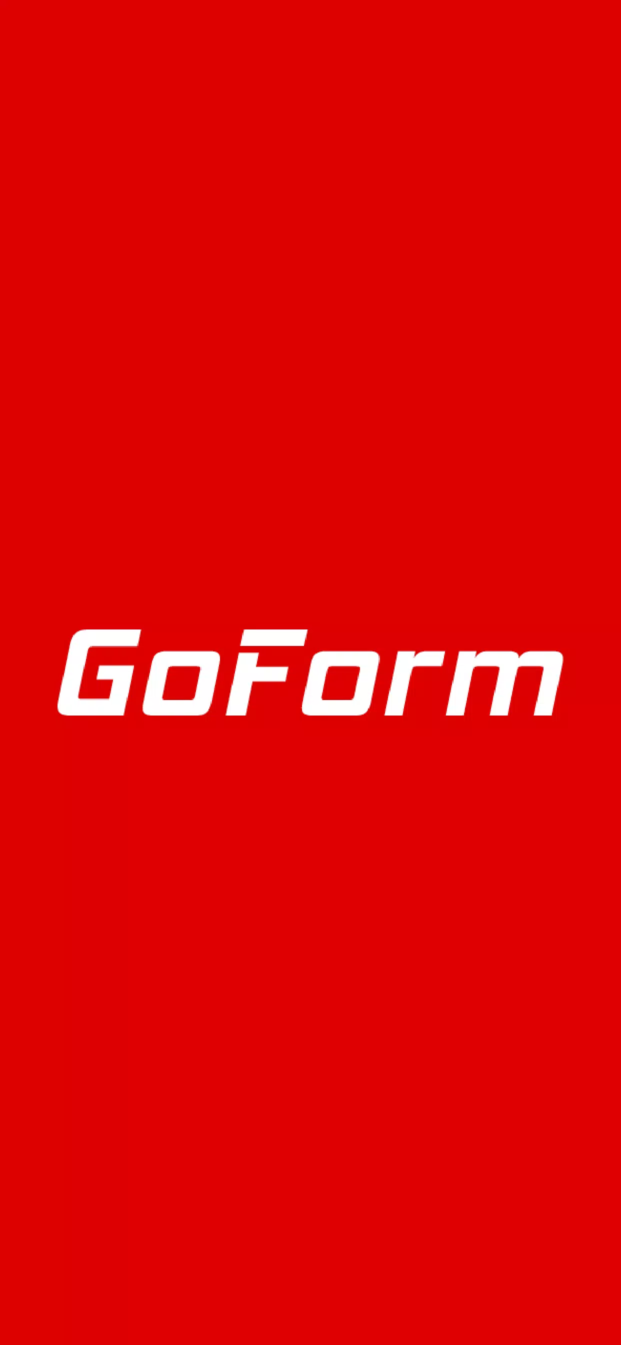 GoForm Screenshots