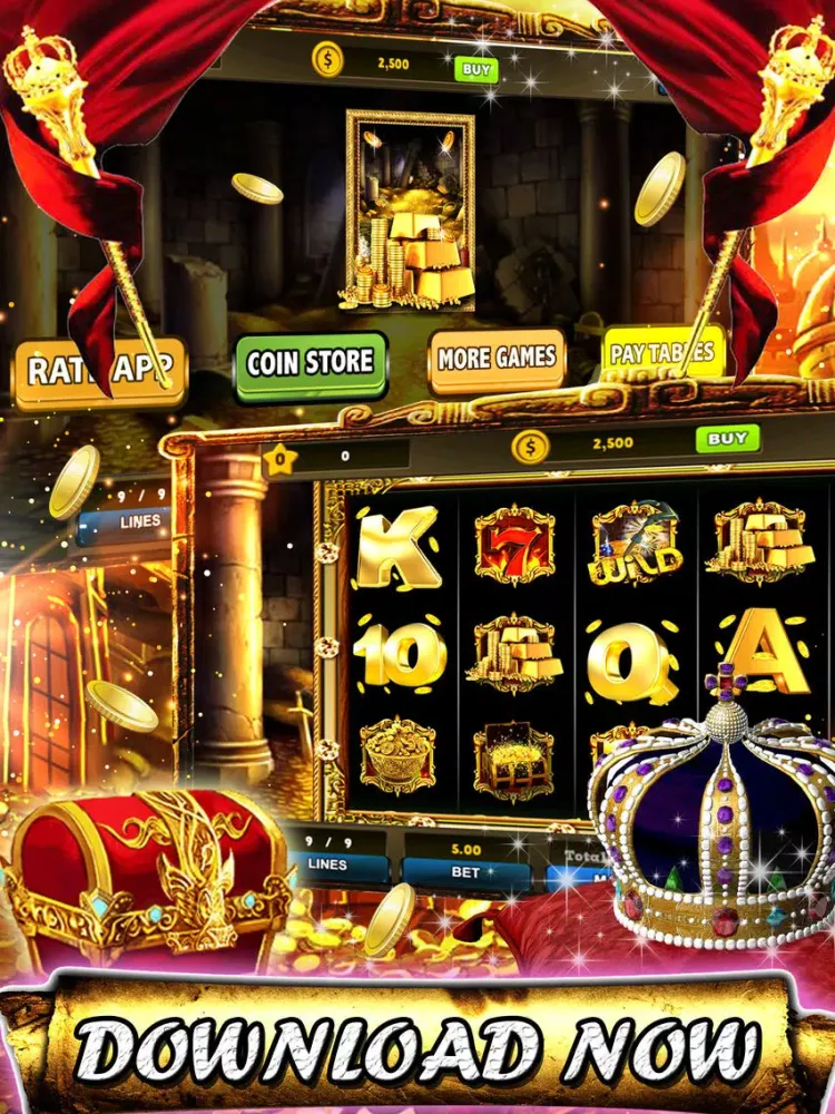Golden 7’s Jackpot slots – City of secret chest iPad  スクリーンショット