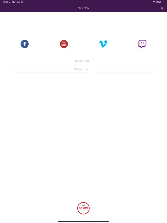 CastNow iPad  Screenshots