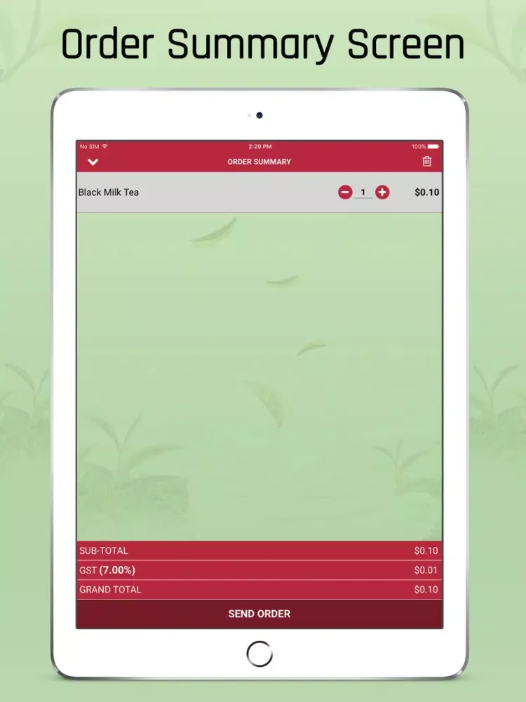 Gong Cha - SG iPad  Screenshots