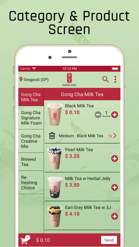 Gong Cha - SG Screenshots