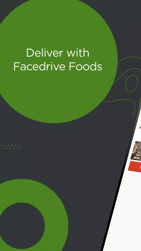Facedrive Foods-Driver Partner Screenshots