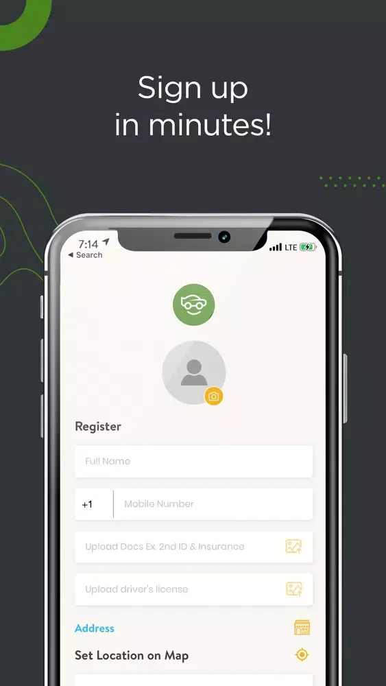 Facedrive Foods-Driver Partner Screenshots