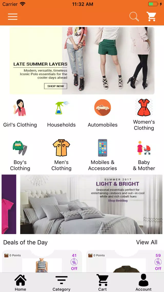 GoShopper e-commerce app سکرین شاٹس