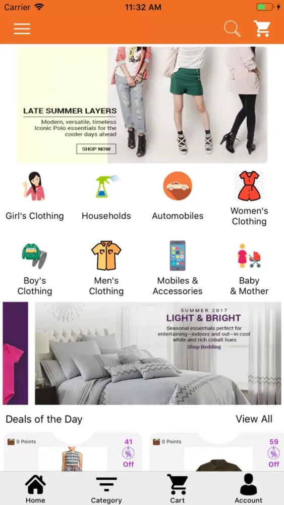 GoShopper e-commerce app应用截图