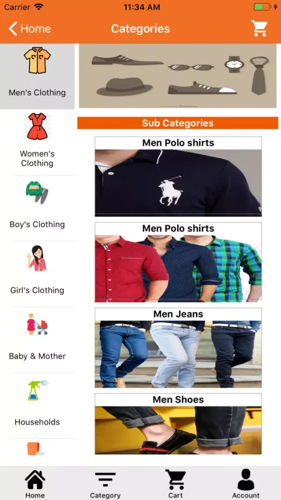 GoShopper e-commerce app应用截图