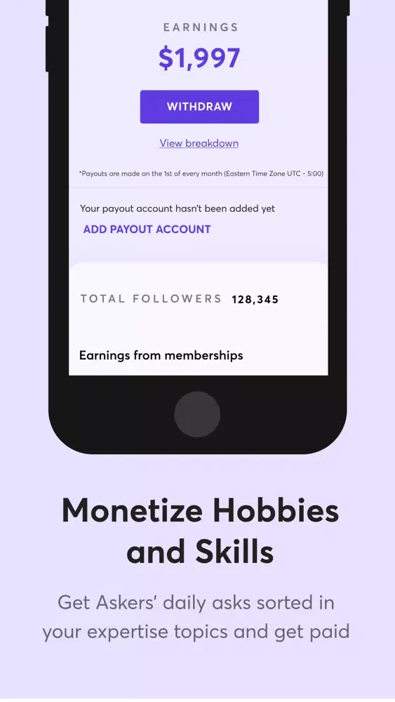 Sorted: Meet, Ask, Earn & Grow應用截圖