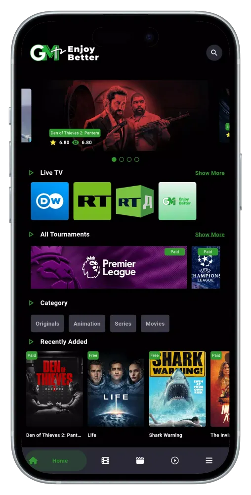 GreenmondayTV - Enjoy Better Screenshots