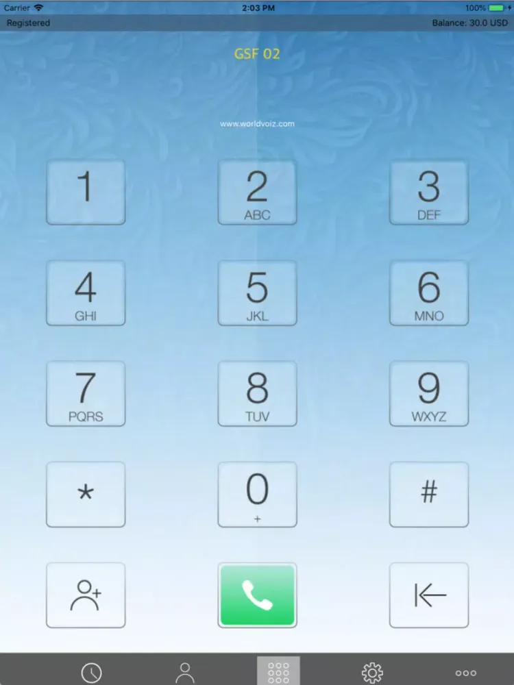 Screenshot di GSF Plus iPad 