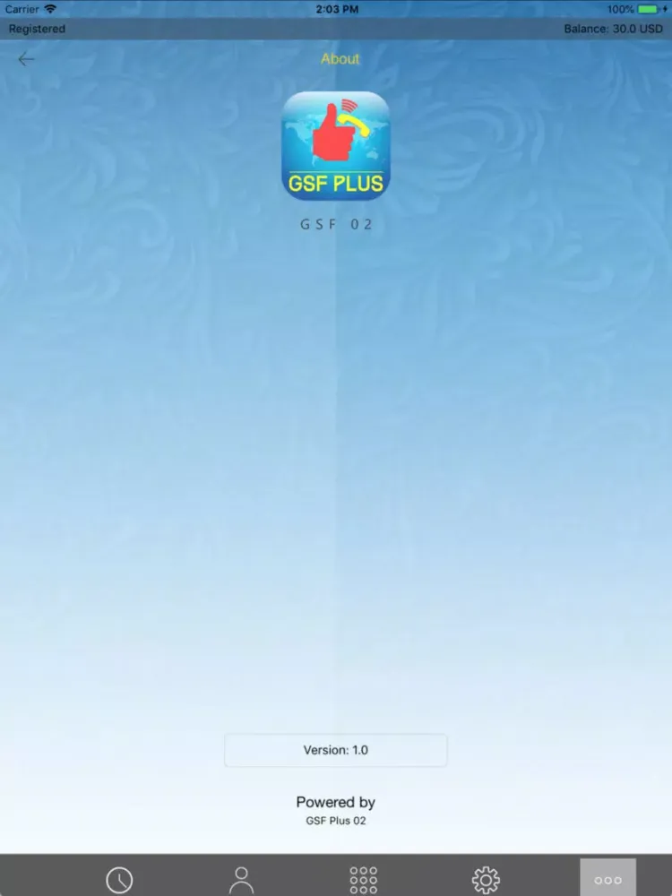 Screenshot di GSF Plus iPad 