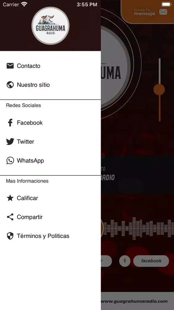 Guagrahuma Radio Screenshots