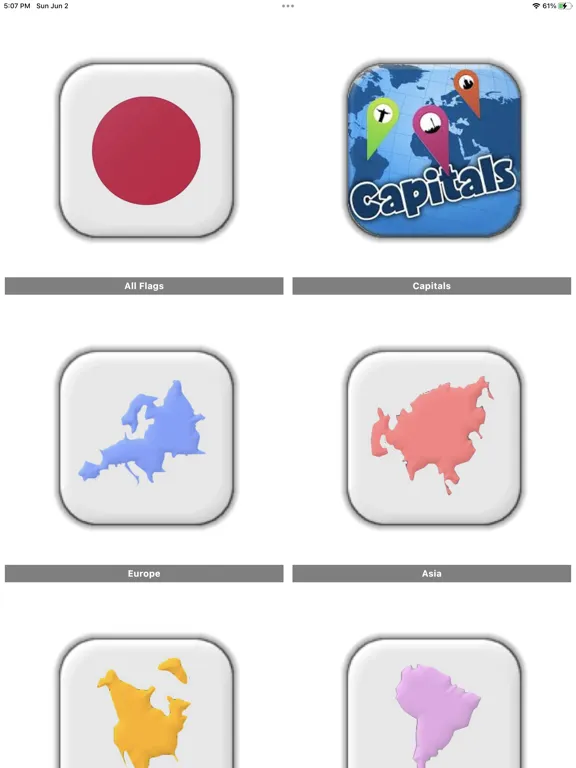 ภาพหน้าจอของ GUESS THE FLAGS - QUIZ iPad 