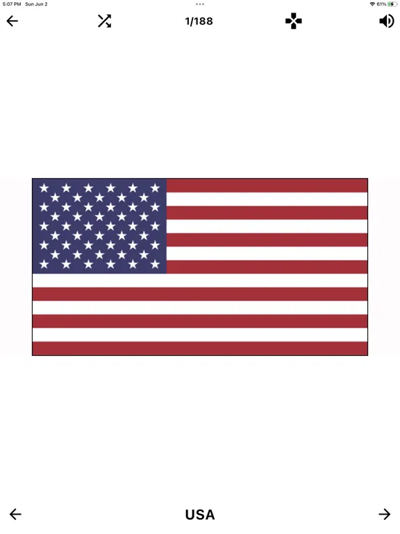 ภาพหน้าจอของ GUESS THE FLAGS - QUIZ iPad 