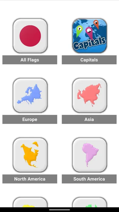 ภาพหน้าจอของ GUESS THE FLAGS - QUIZ
