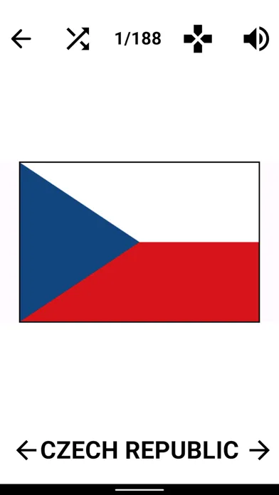 ภาพหน้าจอของ GUESS THE FLAGS - QUIZ