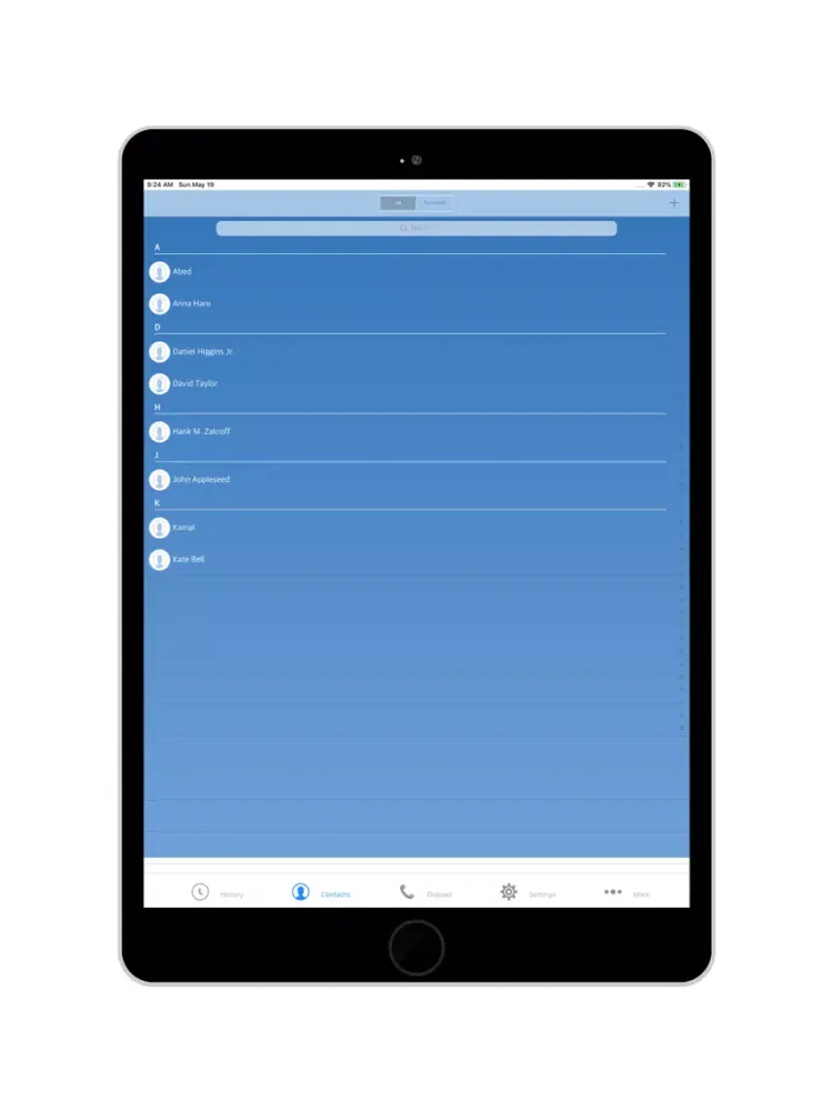 Captures d'écran de Gulfvoize iPad 