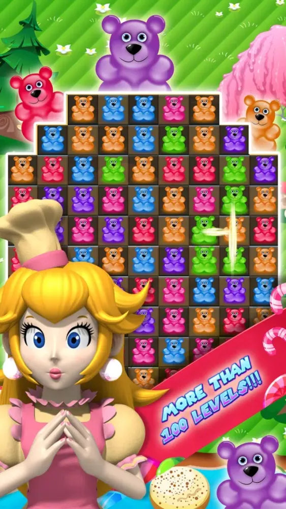 Capturas de tela do Gummy Mania - Match 3 Magic Candy Drop Treats Blaster Blitz Mania
