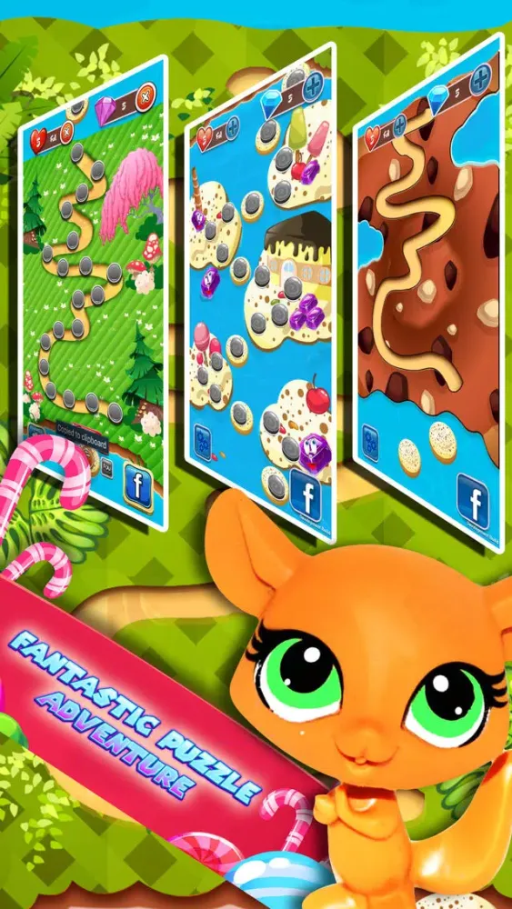 Capturas de tela do Gummy Mania - Match 3 Magic Candy Drop Treats Blaster Blitz Mania
