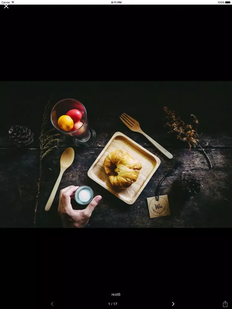 Gusto Restaurant iPad 应用截图