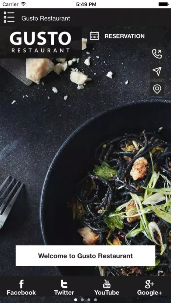 Gusto Restaurant应用截图