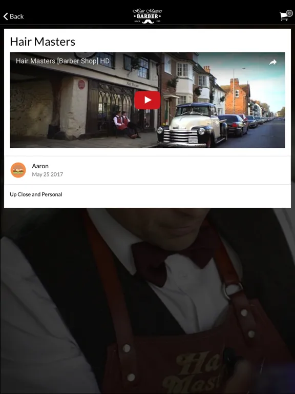 Screenshot di Hair Masters Barbers iPad 