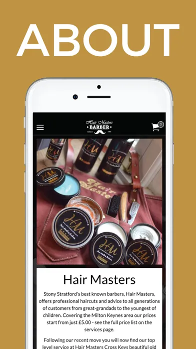Screenshot di Hair Masters Barbers
