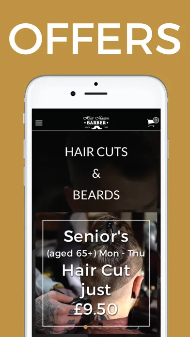 Screenshot di Hair Masters Barbers