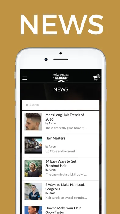 Screenshot di Hair Masters Barbers