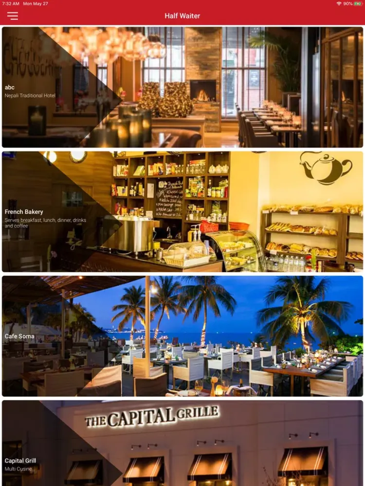 Capturas de pantalla de Half Waiter iPad 