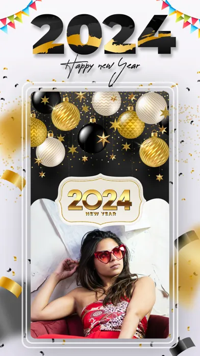 Happy New Year 2024, Christmas स्क्रीनशॉट