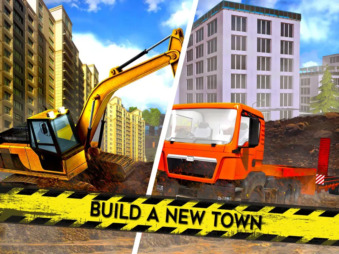 Hill City Building Sim 2018 iPad  স্ক্রিনশট