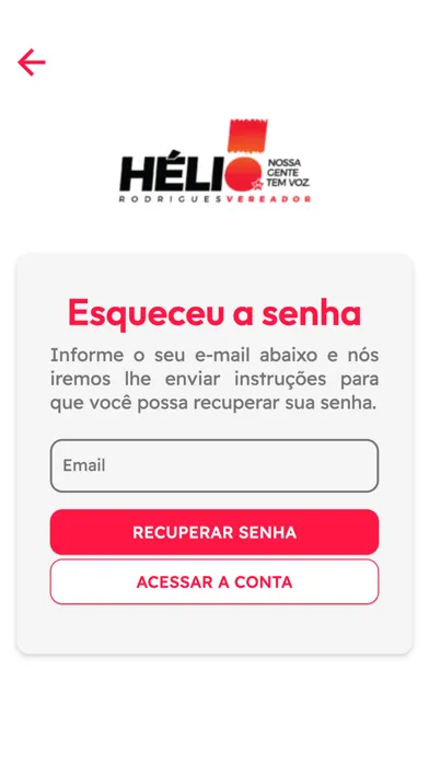 Captures d'écran de Vereador Helio Rodrigues