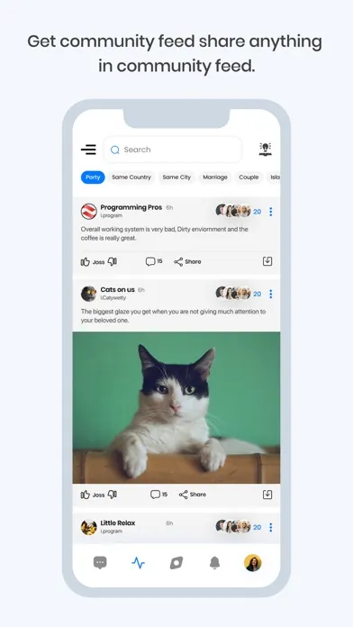 Screenshot di Shomaj - Social Messaging