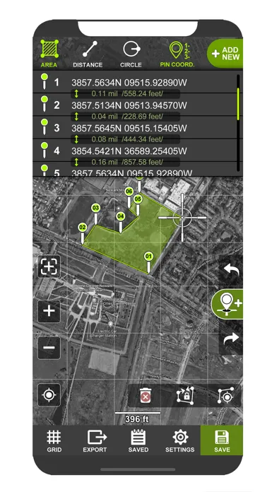 Measure Map GPS Field স্ক্রিনশট