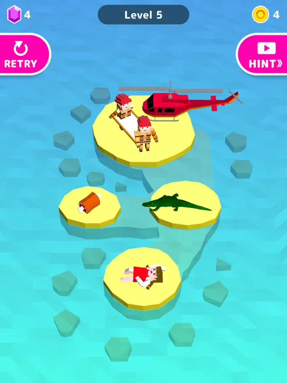 Capturas de tela do Rescue Road- Crazy Rescue Play iPad 